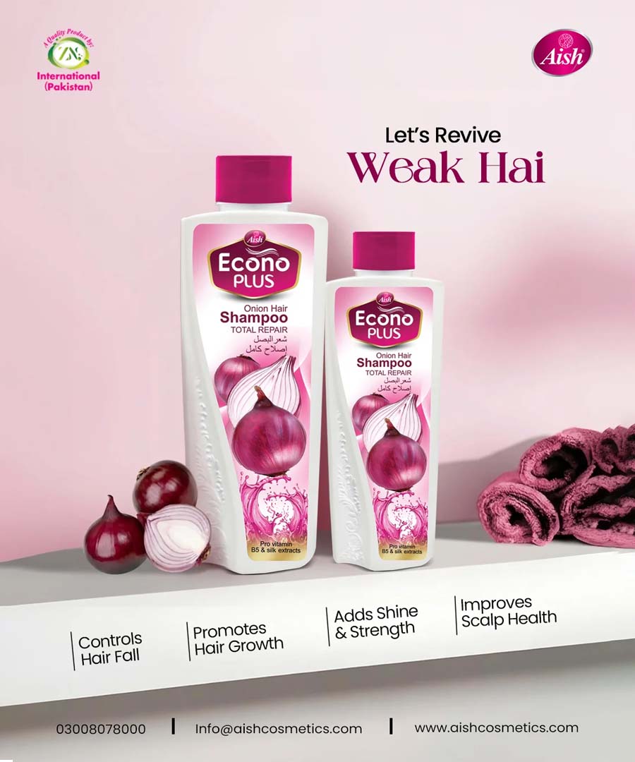 Aish Onion Hair Shampoo – For Strong, Healthy Hair