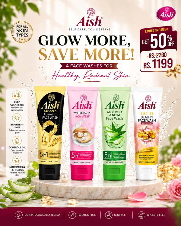 AISH 4in1 FACE WASHBUNDLE OFFER