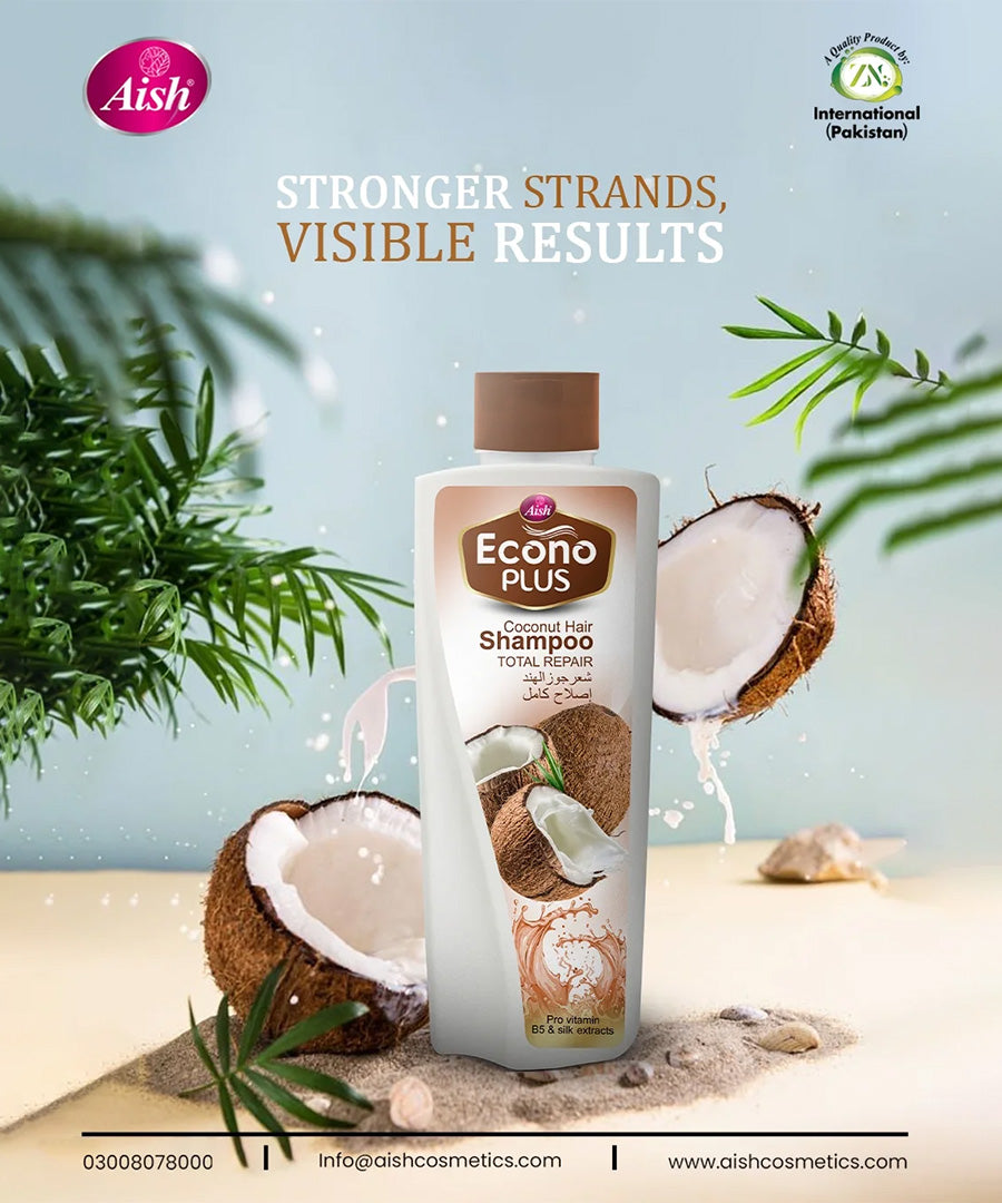 Aish Econo Plus Coconut Hair Shampoo 175ml