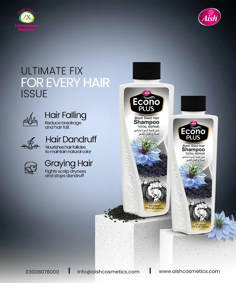 Aish Econo Plus Black Seed Hair Shampoo