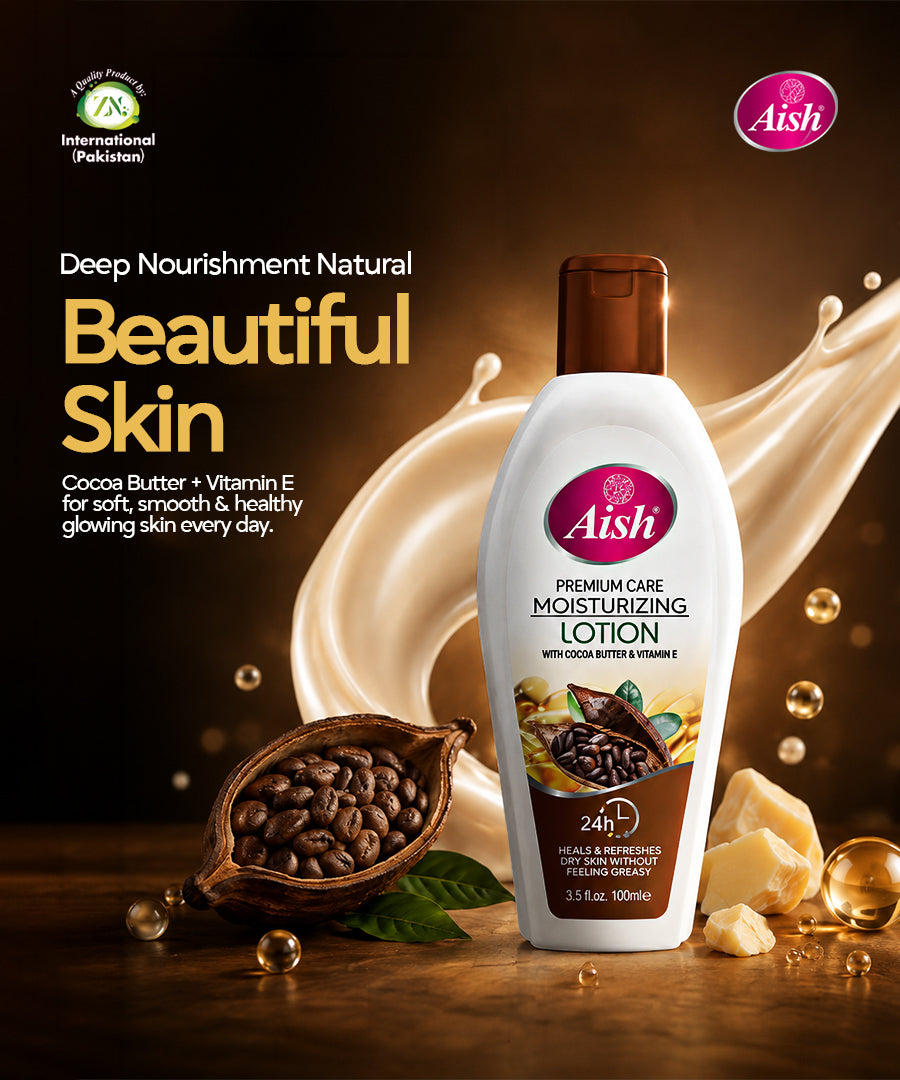 AISH MOISTURIZING LOTION - FOR SOFT, SMOOTH & HYDRATED SKIN