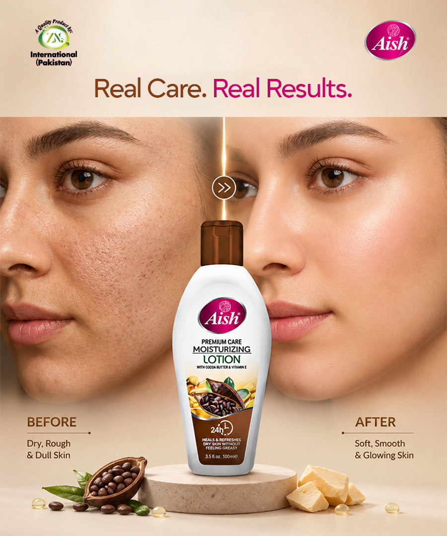 AISH MOISTURIZING LOTION - FOR SOFT, SMOOTH & HYDRATED SKIN