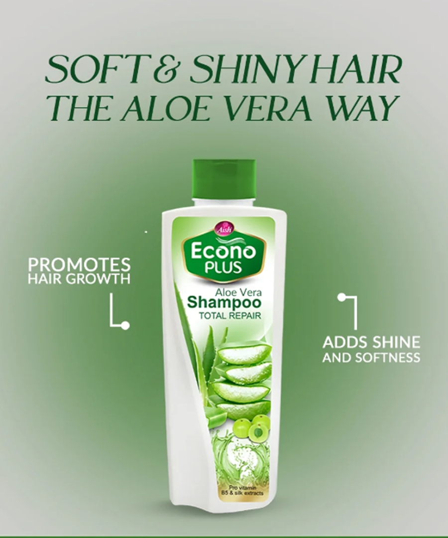 AISH ALOE VERA ECONO PLUS HAIR SHAMPOO 1000ML