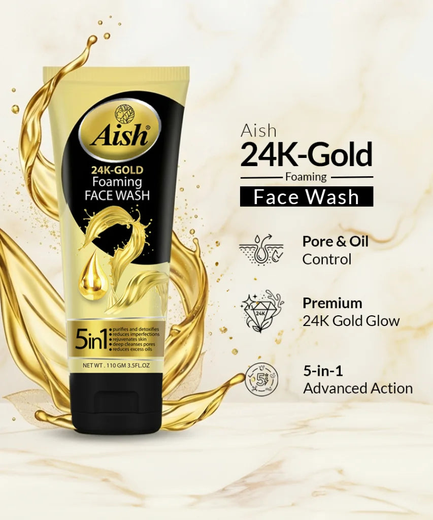 24K Gold Facewash