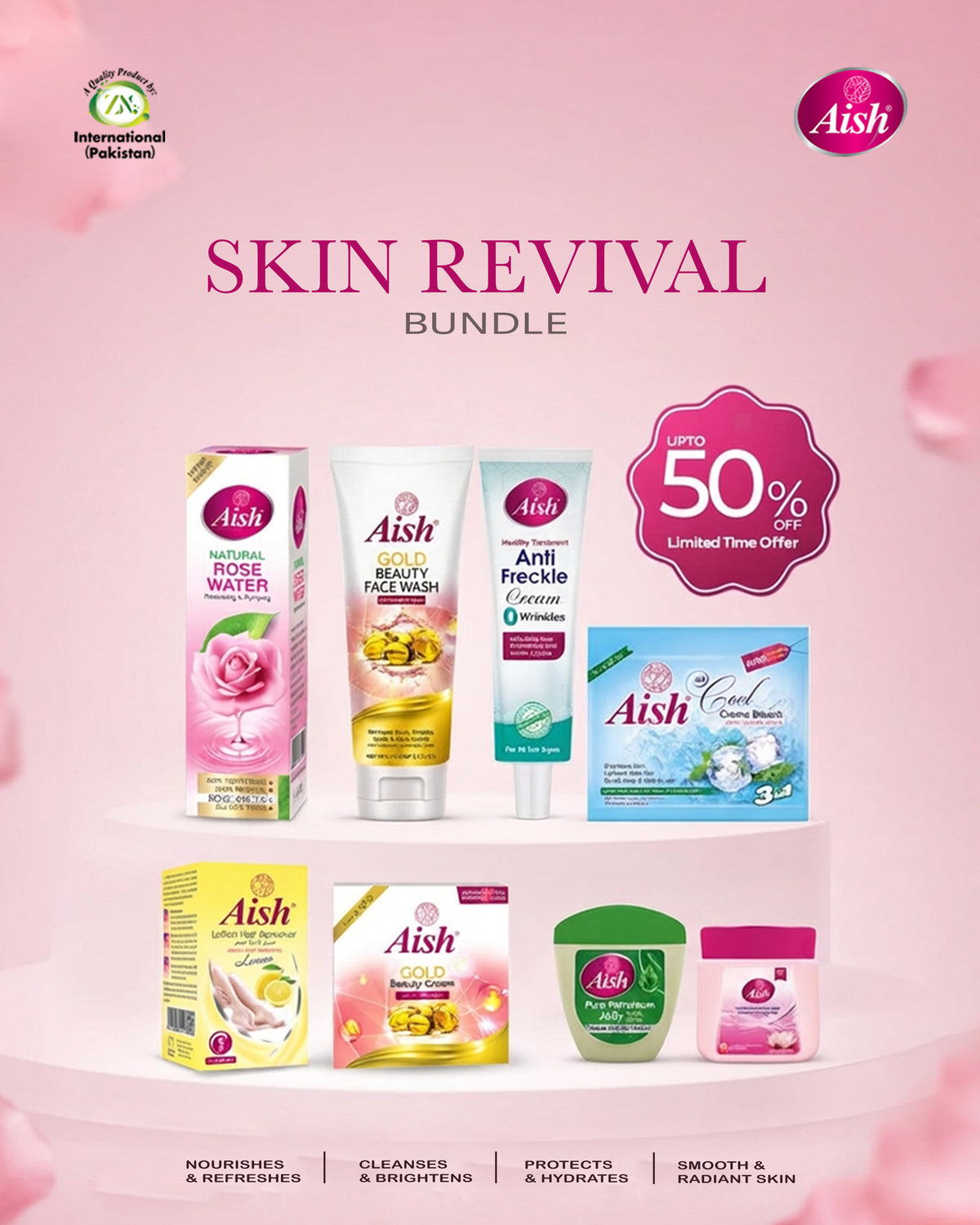 AISH SKIN REVIVAL BUNDLE - FOR NATURALLY GLOWING SKIN