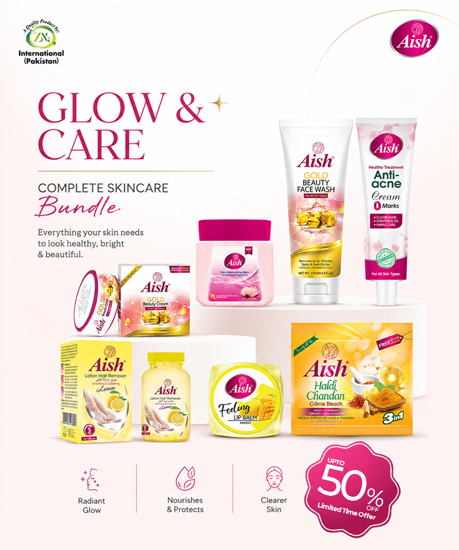 AISH GLOW & CARE BUNDLE - COMPLETE SKIN CARE BUNDLE