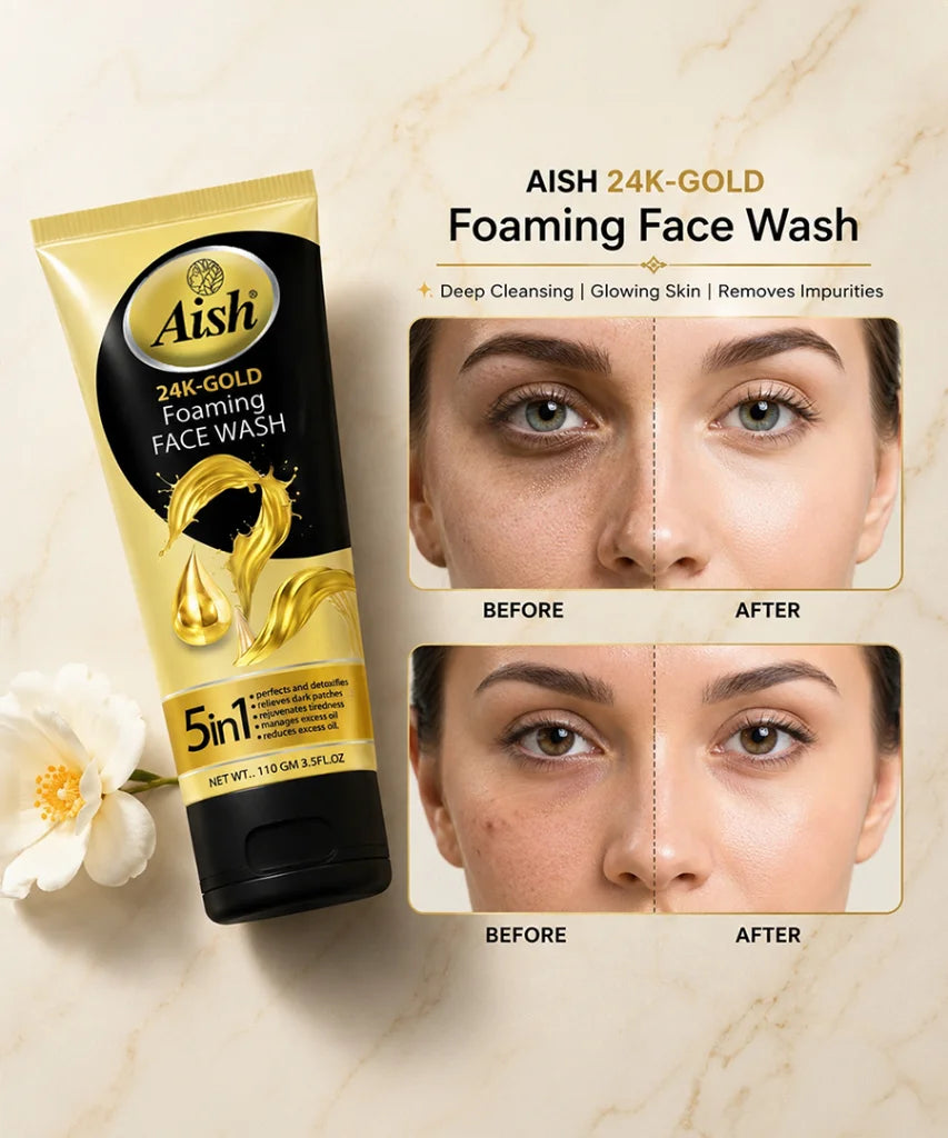 24K Gold Facewash